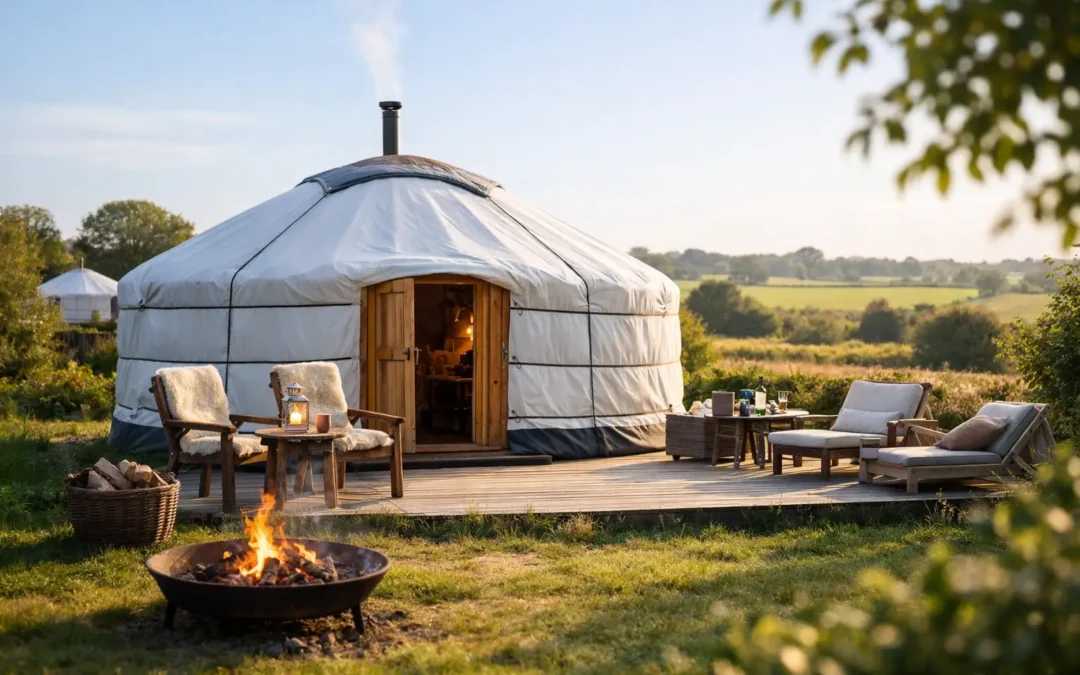 Mongolian Yurt Stay Kent for Private Breaks